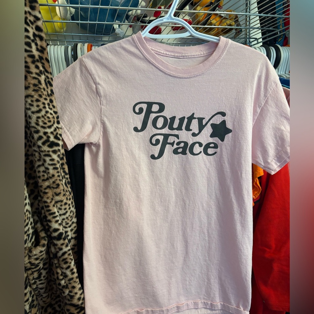 Addison Rae Pouty Face Pink Tee <3